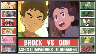 BROCK vs GOH  Ashs Companions Tournament Battle 6 [upl. by Brackely]