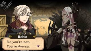 Fire Emblem Awakening  Male Avatar My Unit amp Aversa Support Conversations [upl. by Ariait57]