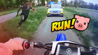 Police Chase Dirt Bikers  INSANE Cops VS Motorcycles  Best Compilations 2024 [upl. by Ysnil]