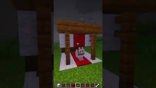 Minecraft Cute Doggy Tent😍はいよろこんで minecraft shorts [upl. by Arleyne]