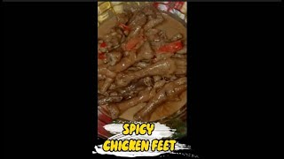 Spicy chicken recipes  chicken feet recipe  PANLASANG PINOY RECIPE  liamae [upl. by Uttica609]