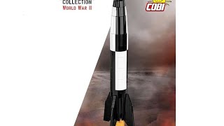 Cobi 3121 V2 Rocket Vergeltungswaffe2 Speed Build [upl. by Allemaj]