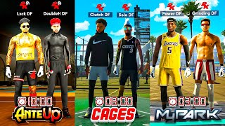 FIRST EVER DF TRIATHLON RACE IN NBA 2K21 WHICH DF MEMBER can COMPLETE EVERY MODE FIRST [upl. by Eojyllib526]