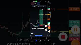 SFLUSDT LONG SETUP 02644 in advance crypto trading futuretrade leveragetrading wiseadvice [upl. by Eahsat]