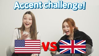 British and American Compare Accents For The First Time [upl. by Hailat388]