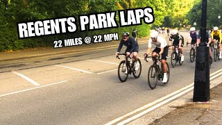 Thrilling Ride Hitting 22 MPH Average Around Regents Park [upl. by Beatrix]