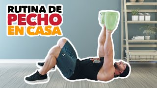 RUTINA DE PECHO EN CASA  Gymtopz [upl. by Ruosnam]