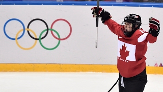 RAW VIDEO Toronto fans react to Team Canada women’s hockey goldmedal win [upl. by Llehsram]