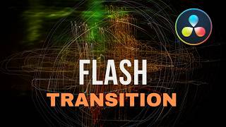 Film Flash Transition In Davinci Resolve [upl. by Alik915]