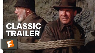 INDIANA JONES AND THE LAST CRUSADE  Official Trailer  Paramount Movies [upl. by Ellahcim]