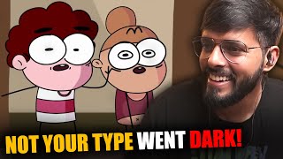 FING REACTS TO THE DARKEST NOT YOUR TYPE VIDEO [upl. by Yemerej]