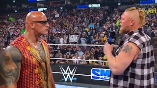 WWE Smackdown 4524  Brock Lesnar Returns amp Confronts The Rock April 5 2024 highlights Review [upl. by Maryn]