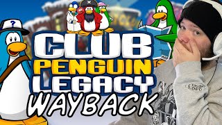 OLD CLUB PENGUIN IS BACK  CLUB PENGUIN LEGACY WAYBACK EVENT [upl. by Maryrose]