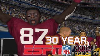 ESPN NFL Football Washington Redskins  Full 30 Year Franchise [upl. by Notreve]