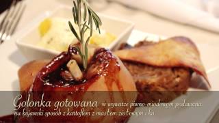 Golonka gotowana w wywarze piwnomiodowym  wwwhotelfilmarpl [upl. by Minsk874]