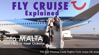 First Cruise  Fly Cruise into Malta  how does it work [upl. by Jardena]