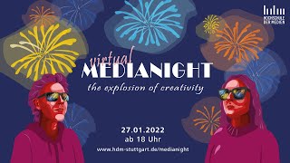 Virtuelle MediaNight Nr 4 LIVE Wintersemester 20212022 [upl. by Eanahs]