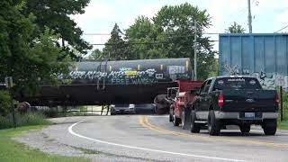 Watch Bay County train derailment caught on camera [upl. by Blanc]