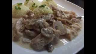 Tejszínes gombamártás Hubová omáčka Mushroom Sauce [upl. by Broek582]