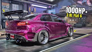 Need for Speed Heat Gameplay  1000HP MITSUBISHI LANCER EVOLUTION X Customization  Max Build [upl. by Atnod972]