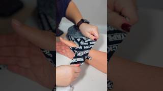 How to use kinesio tape on hand physicaltherapy taping [upl. by Raskin]