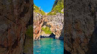 The Secret Beach in Italy arcomagno calabria travel [upl. by Trebled]