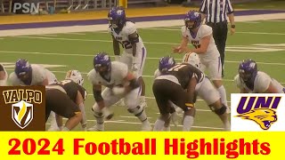 Valparaiso vs Northern Iowa Football Game Highlights 8 31 2024 [upl. by Germano]