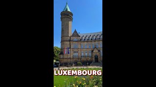 LUXEMBOURG CITY views  Grand Duchy of Luxembourg [upl. by Ginelle]