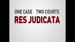 One case Two Courts Res Judicata  The Firm [upl. by Wolfort]