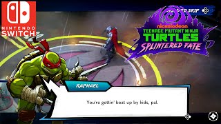 Raphael Solo Teenage Mutant Ninja Turtles Splintered Fate Full Walkthrough Nintendo Switch [upl. by Eselehs]