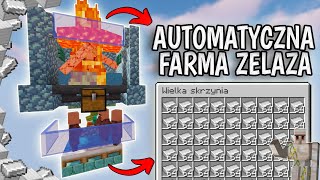 Automatyczna Farma ŻELAZA minecraft 120 [upl. by Arec]