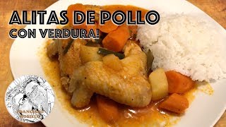 Alitas de Pollo con Verduras [upl. by Oivlis]