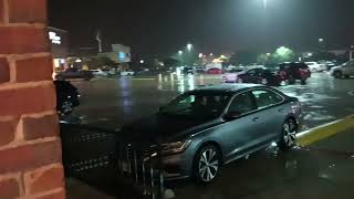 Rain Walk In Front of Brookshires Grocery Store [upl. by Shem781]