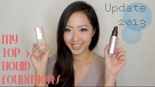 REVIEW My Top 5 Liquid Foundations  Matte Summer Foundation RoutineTutorial [upl. by Krute]