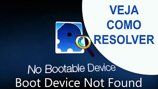 No bootable devices found veja como resolver [upl. by Lugar]