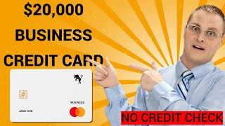 20000 NO PG Business Credit Card [upl. by Macegan565]