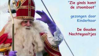 Sinterklaas  Zie ginds komt de stoomboot [upl. by Anirahs]