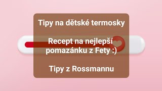 VLOG 5 Leden Nejlepší Feta pomazánka tipy Rossmann [upl. by Kalbli362]