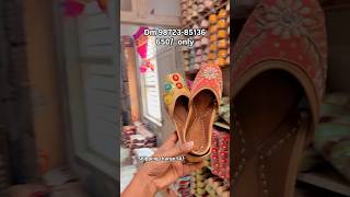 Order 9872385136 jutti punjabijutti juttilove juttis footwear juttiswag punjabi juttilover [upl. by Fromma]