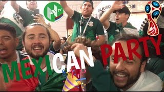 EPIC CRAZY MEXICAN PARTY IN MOSCOW  World Cup Daily Vlog Day 5 [upl. by Nov754]