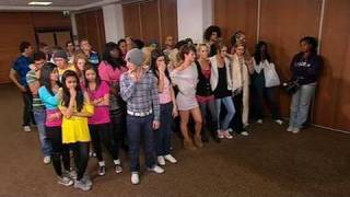 The X Factor 2009  4 Rooms  Bootcamp 1 itvcomxfactor [upl. by Llerred]