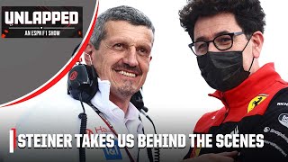 Guenther Steiner loves Mattia Binotto 🥰 Haas principal talks his new book and last season  ESPN F1 [upl. by Annav]