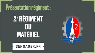 Présentation du 2e régiment du matériel [upl. by Milli]