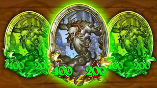 Stats are KING with Golden Carbonic  Hearthstone Battlegrounds [upl. by Pinckney]