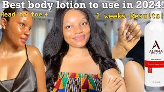 The best body lotion to use for glowy skin in 2024 ✅  Only 2 Weeks results ✨  Full Body glow ✨ [upl. by Baker573]