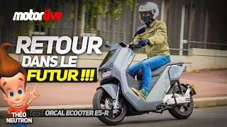 ORCAL ECOOTER E5R  retour dans le futur   MOTORLIVE [upl. by Gitt]