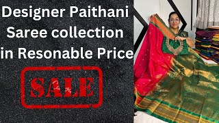 Offer Offer Pure Silk Kanjeevaram only 4950 only 7498428744 paithani live youtub [upl. by Carlson528]