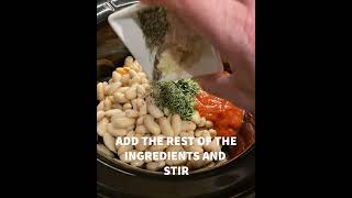 SLOW COOKER SWEET POTATO BEAN STEW RECIPE VEGAN GLUTEN FREE DAIRY FREE [upl. by Ibloc721]