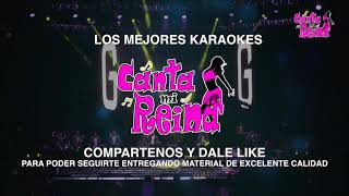 Karaoke Triste y vacia Super Grupo G en Vivo ACDMX [upl. by Mead64]