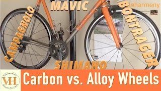 Carbon Vs Alloy Wheels [upl. by Ahsekal907]